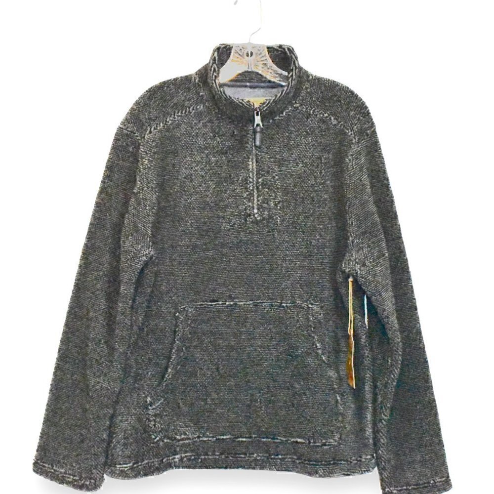 Telluride Clothing Long Sleeve Quarter Zip Pullover Fall Winter Jacket Size M